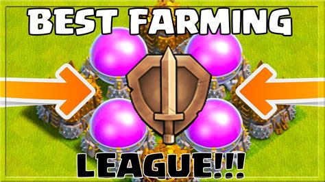 What is the Best League for Farming in Clash of Clans Judo Sloth Gaming provides a method for you to follow no matter what your Town Hall Level. . Clash of clans best farming league